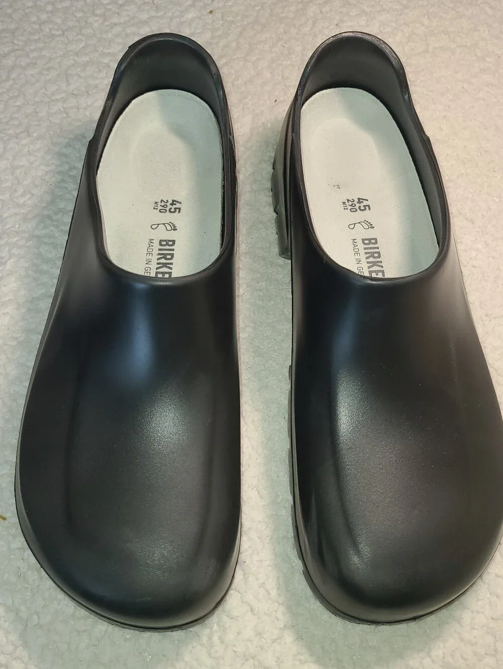 BIRKENSTOCK EU45 USM12 Wide Rubber Nonslip Clogs Utilitarian Gorpcore Minimalist